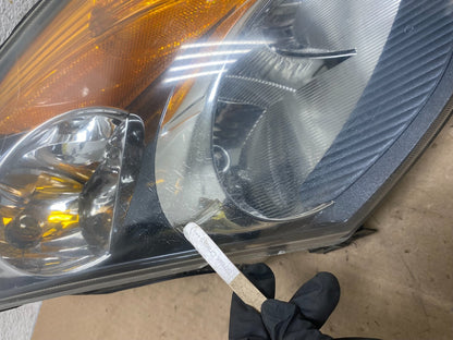 Sedan 2007 to 2009 Nissan Altima Right Passenger Halogen Headlight AG4766 DW3