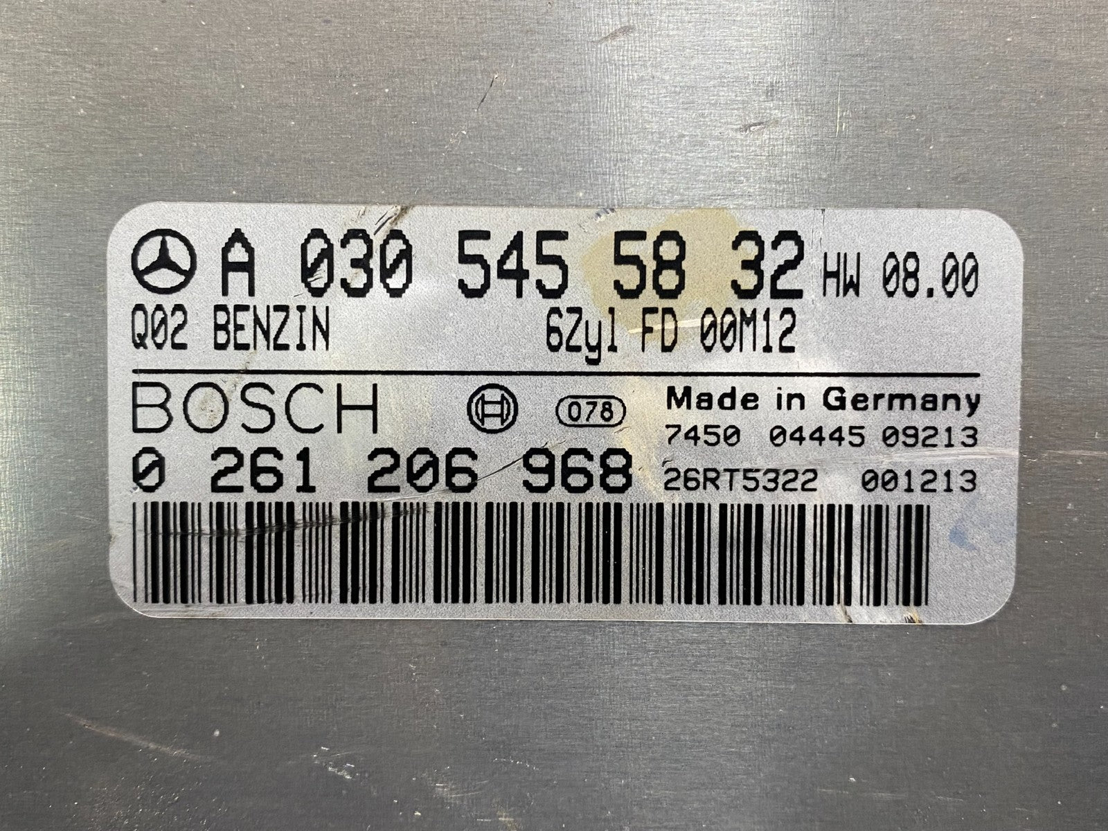 1998 - 2002 Mercedes E320 ABS ESP Control Module a0305455832 AF7673 DG2