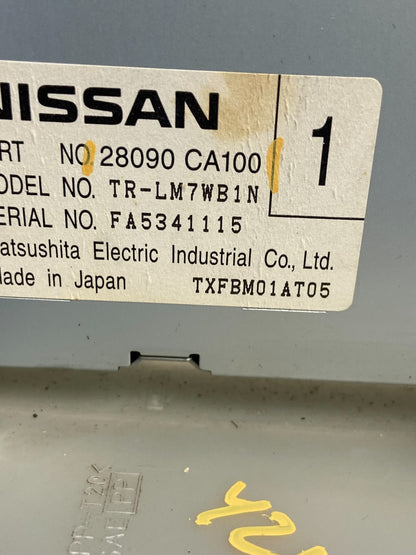2011 - 2013 Nissan Murano Radio CD Gps Screen Navigation Display Y2146 DG6