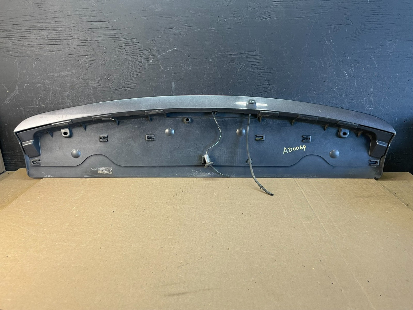 2011 to 2019 Dodge Grand Caravan Rear Upper Wing Spoiler W/Brake Light AD0069 DG6