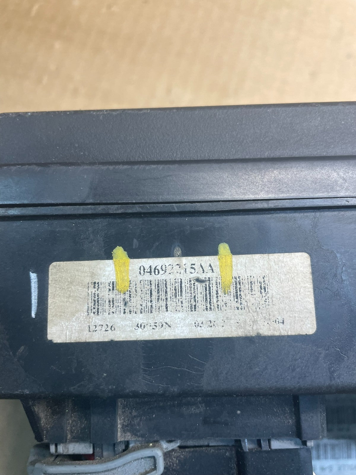 2009 Jeep Grand Cherokee Fuse Box Relay Panel Body Control Module BCM W6679 DG4