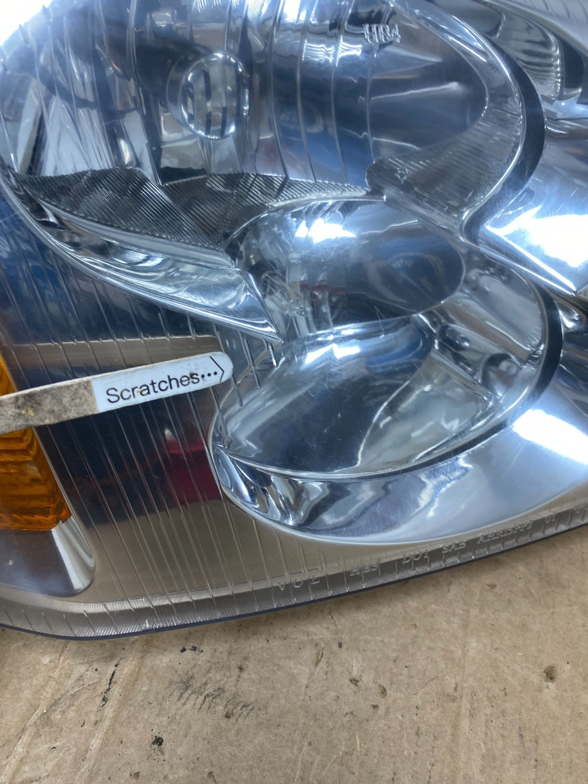 2002 to 2009 Gmc Envoy Right Passenger RH Side Headlight Halogen TYC AD6131 DW3