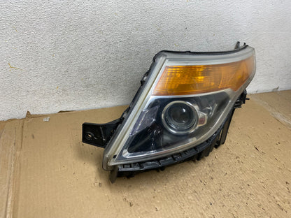 2011 to 2015 Ford Explorer Left Driver LH Halogen Headlight AH2941 DW1