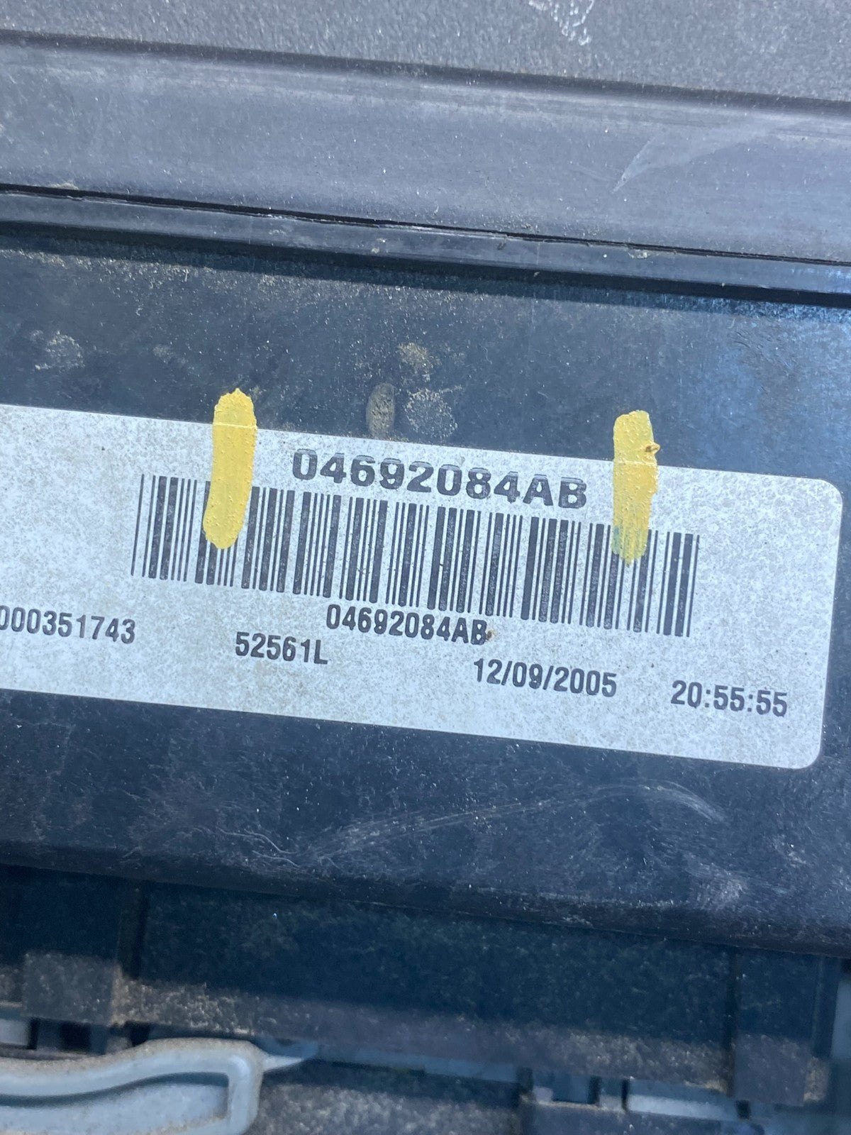 2006 Jeep Grand Cherokee Integrated Power Fuse Box Body Control Module AH3428 DG6