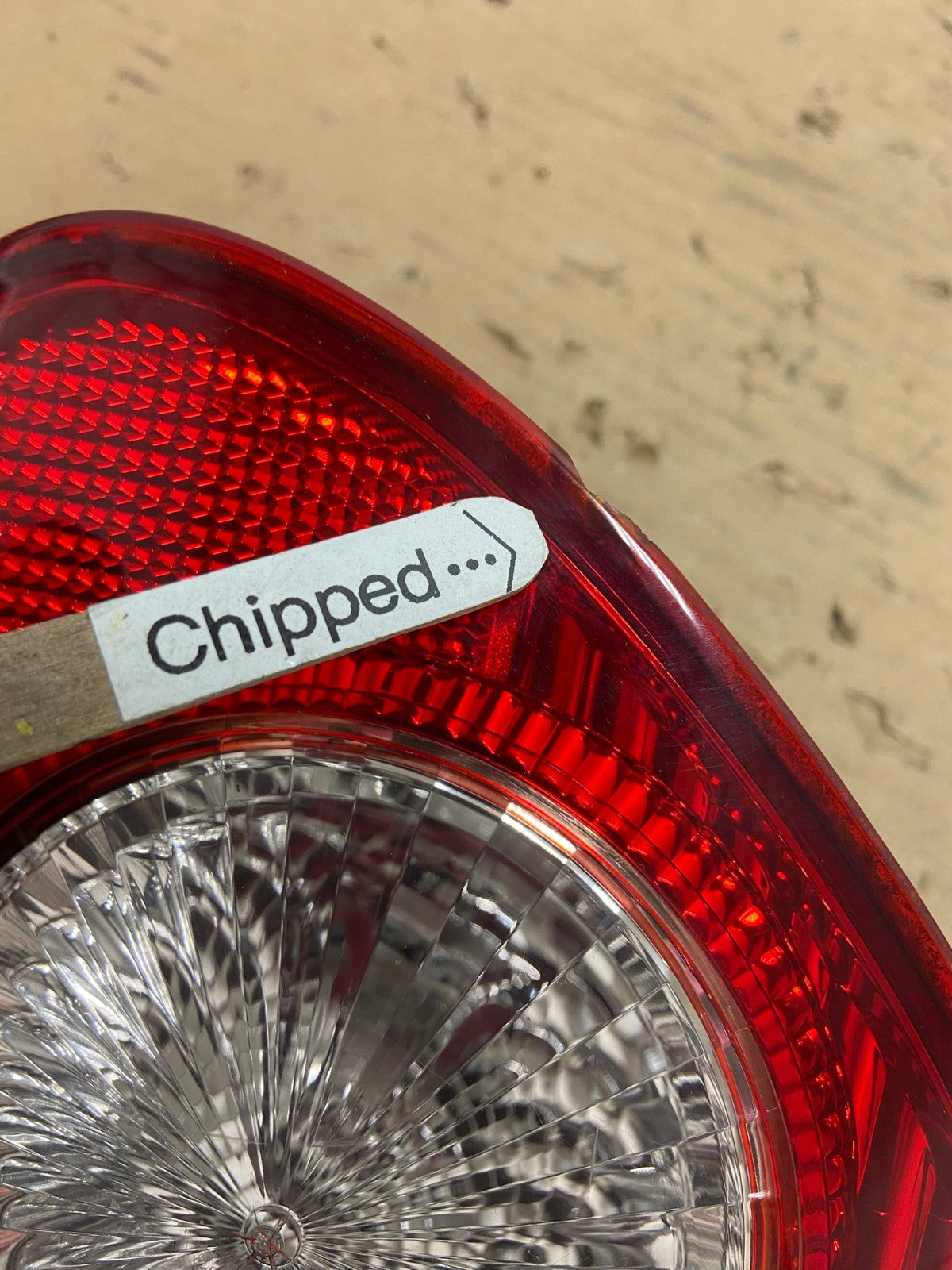 2003-2008 Toyota Corolla Inner Passenger Right RH Side Tail Light AD4280 LK3