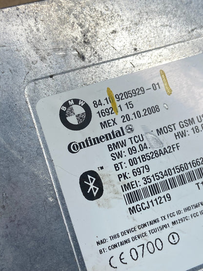 2007 to 2011 Bmw Bluetooth  Control Module Computer Telematics OEM t1941 DG5