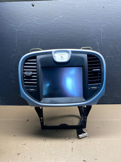 2011-2014 Chrysler 300 Dash A/C Climate Control Screen Radio Bezel AD9527 DG0