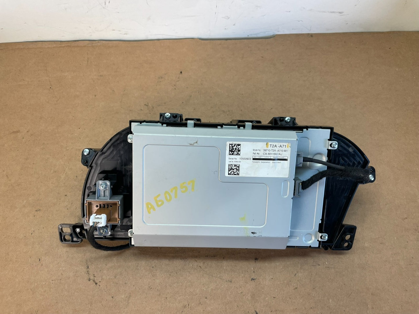 2016 2017 Honda Accord Information Display Screen AG0757 DG7