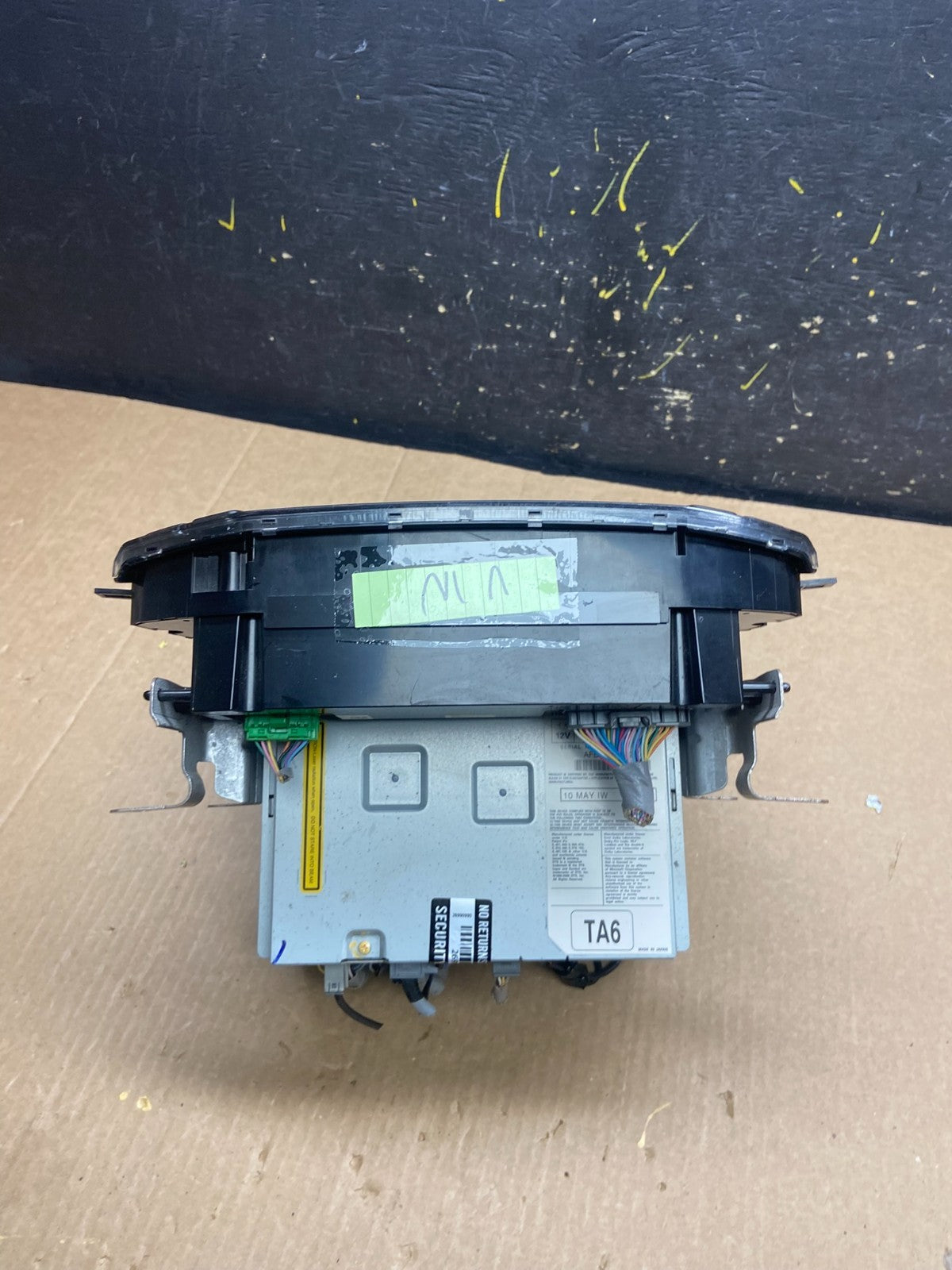 2007 to 2009 Acura Mdx Radio Stereo 6 CD Player Climate Control Pan OEM X6589 DG5