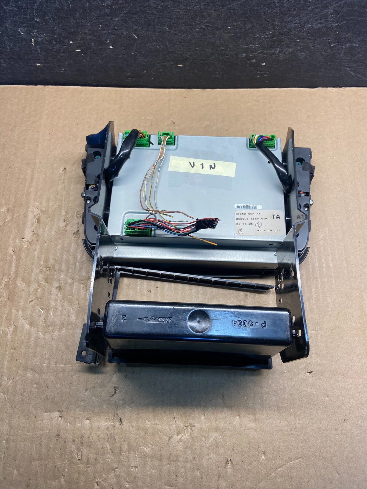 2004 2005 2006 Acura TL Display Radio Climate Control AF9415 DW4