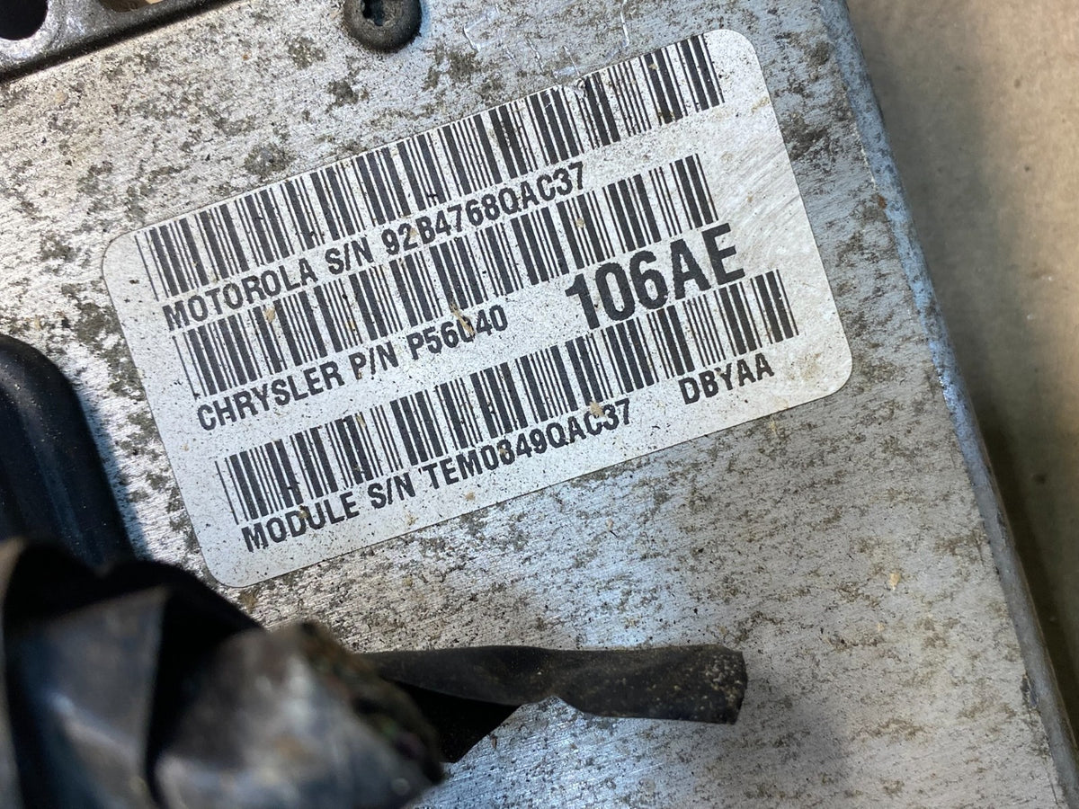 1999 Dodge Durango 5.2L Engine Computer Module ECU PCM ECM ah4620 DG2