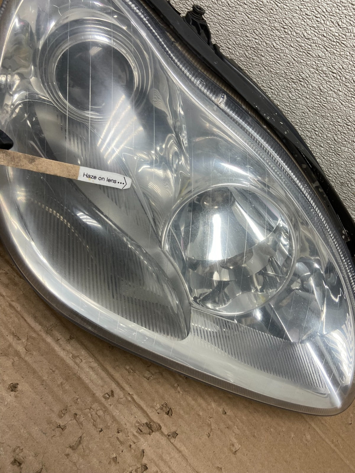 Halogen 2003 to 2006 Mercedes S-Class Right Passenger RH Headlight AB1542 DW4