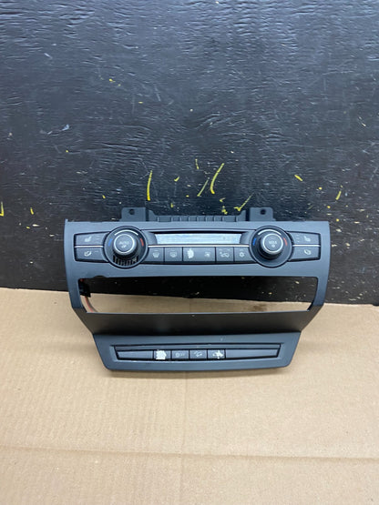 2007-2013 Bmw X5 AC Heater Climate Control Temperature Panel Trim Oem y2071 DG0