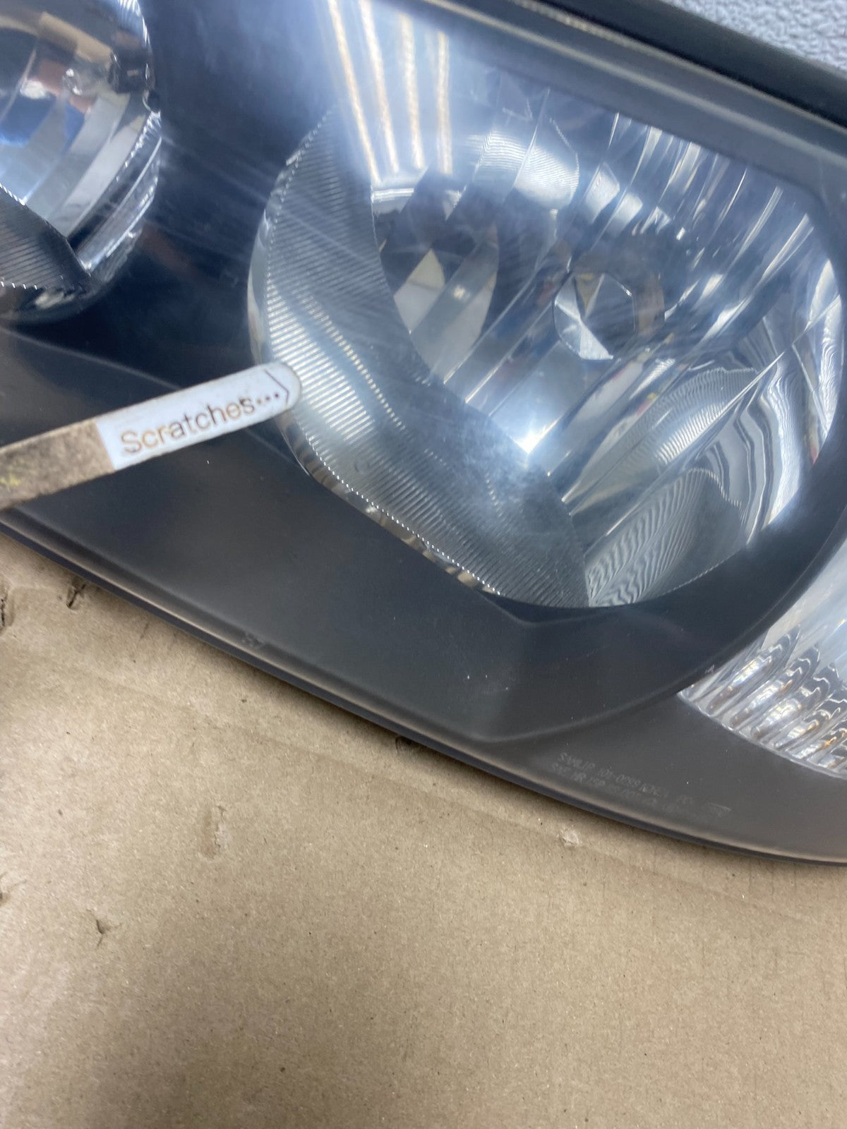 2001 2002 2003 Hyundai Elantra Left+Right Side Set Halogen Headlights AG5887 DW4
