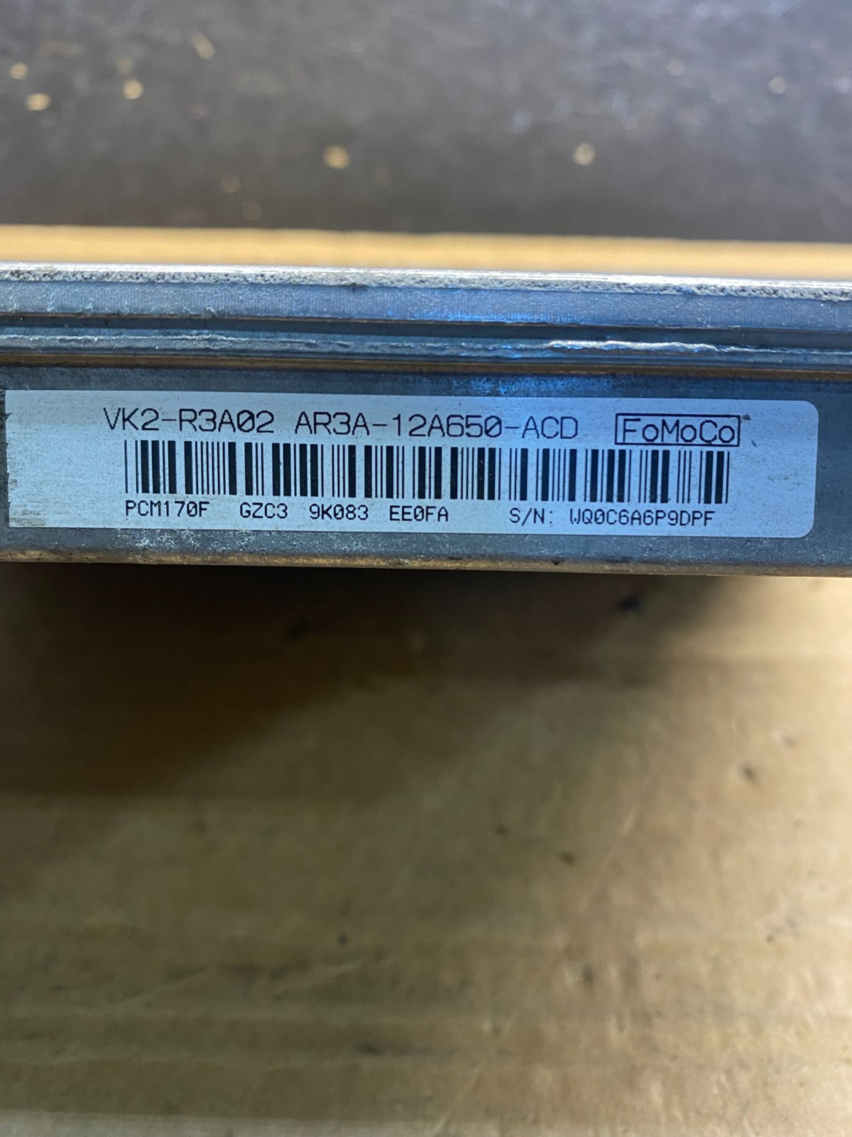 2010 Ford Mustang 4.6L Engine Control Unit ECU ECM Computer Module AF7661 DG2