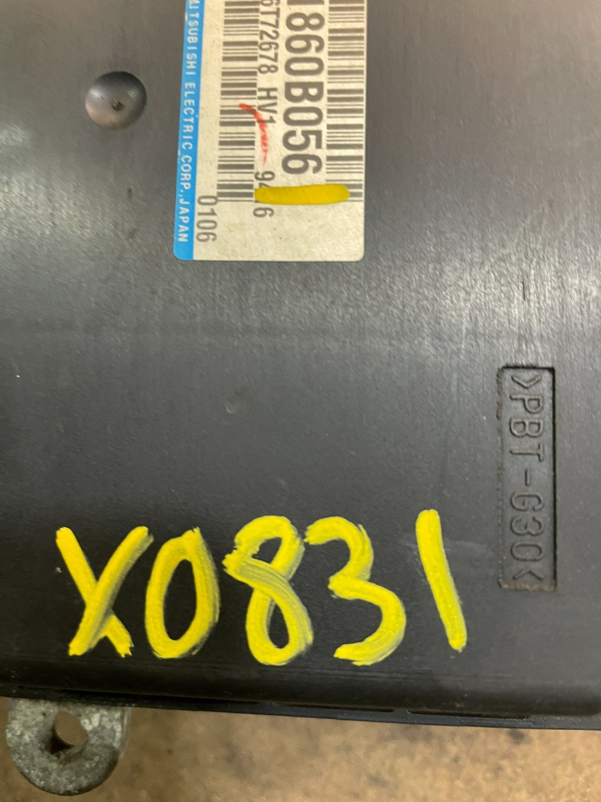 2009 Mitsubishi Lancer PCM ECM Engine Control Unit ECU 1860B638 OEM x0831 DG4