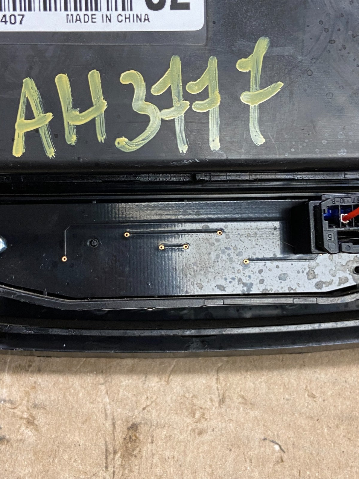 2015 - 2016 Nissan Murano Temperature Climate A/C AC Control Panel AH3777 DG8