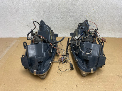 2005 to 2010 Scion Tc Left+Right Side Set Black LED Headlights AH4209 DG6