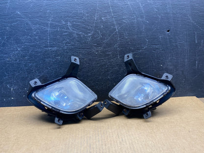 2010-2015 Hyundai Tucson Front Bumper Right+Left Side Fog Lights Cover AH4998 DG0