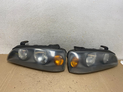 2004 2005 2006 Hyundai Elantra Left+Right Set Halogen Headlights AJ1820 LK0