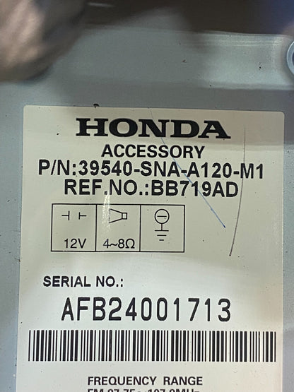 2006 - 2011 Honda Civic Radio AM/FM Climate Control Air Vent Bezel AD4949 DG6
