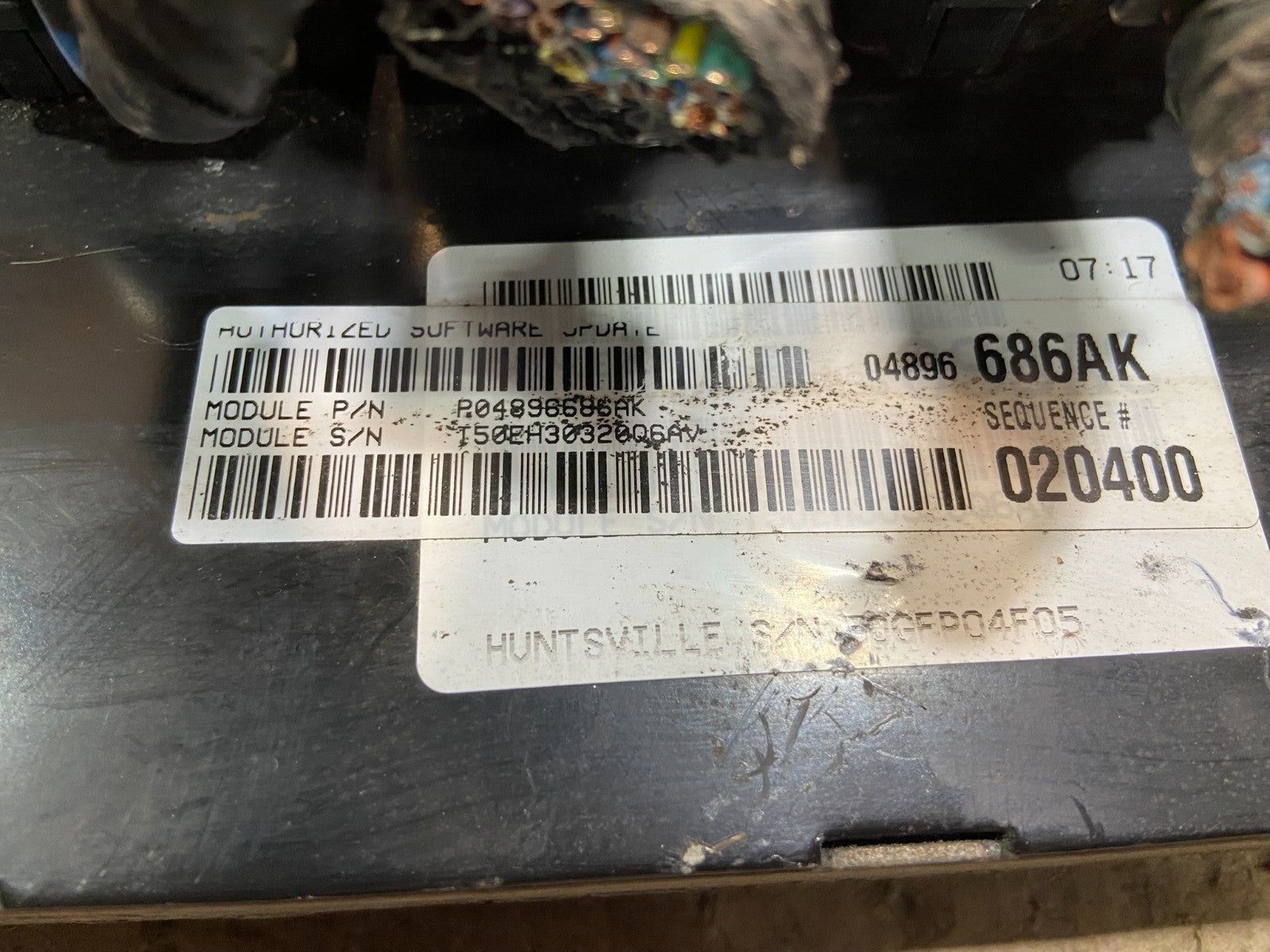 2003 Chrysler Sebring 2.4 Engine Computer Module ECM ECU PCM Z2114 DG4