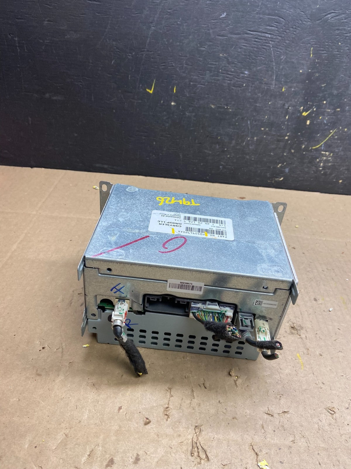 2013 - 2014 Dodge Journey Radio Info Media CD Player Unit T9428 DG3