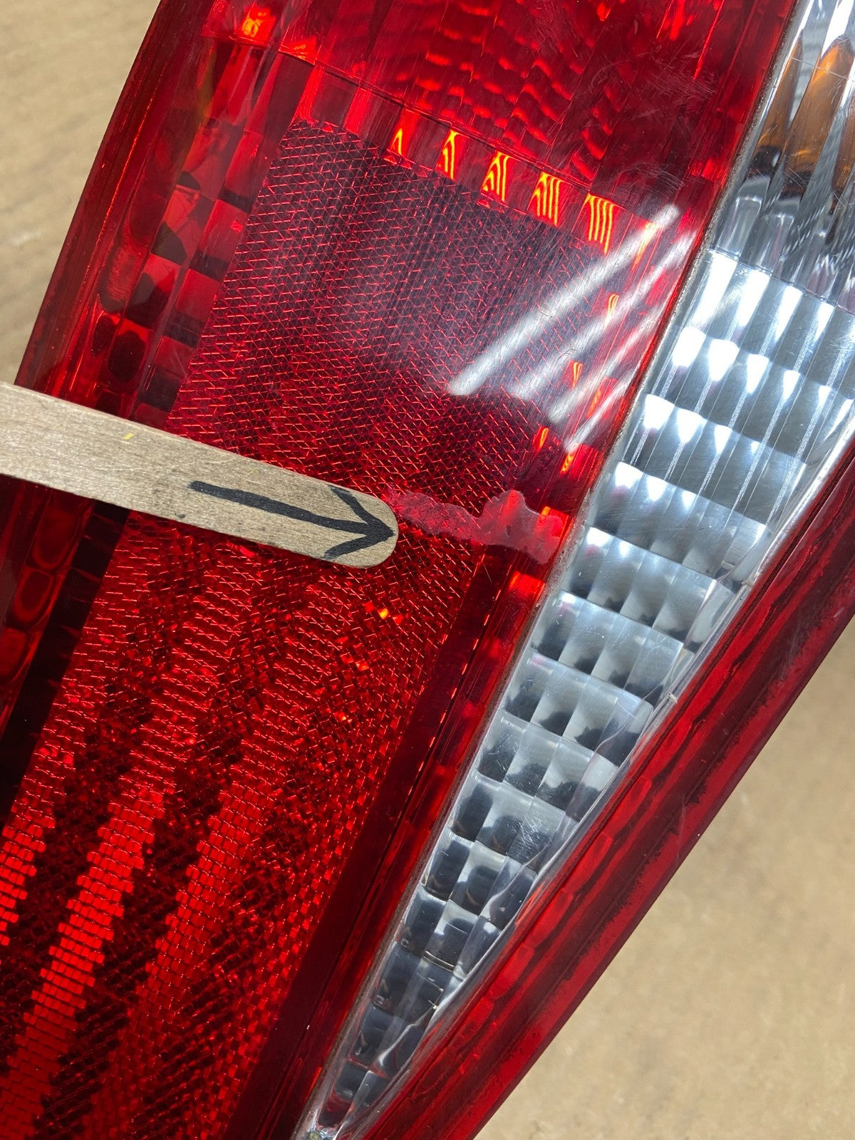 2003 to 2004 Honda Accord Sedan Left Driver Lh Side Tail light AA5324 DW3