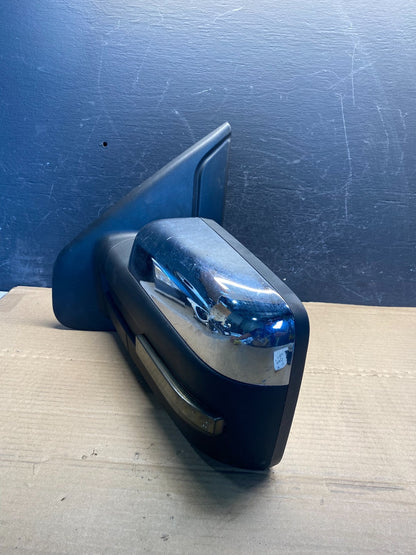 2009 to 2014 Ford F150 Left Driver LH Turn Chrome View Door Mirror AF3927 DW2