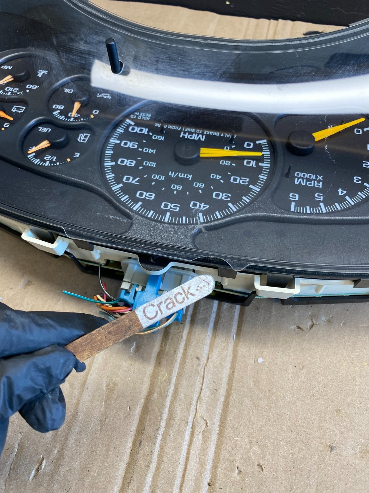 2002 GMC Yukon Speedometer Cluster Gauge Oem AB8825 DG4