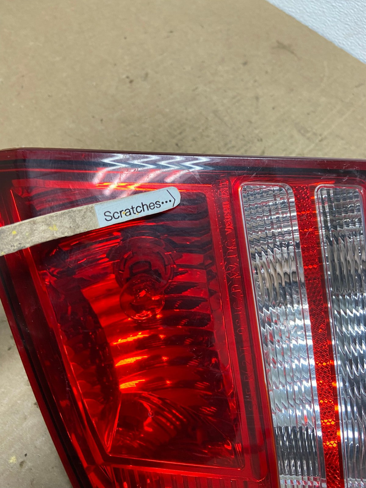 2009 2010 2011 Dodge Journey Right Passenger Rh Tail Light Inner Oem AC1557 LK3