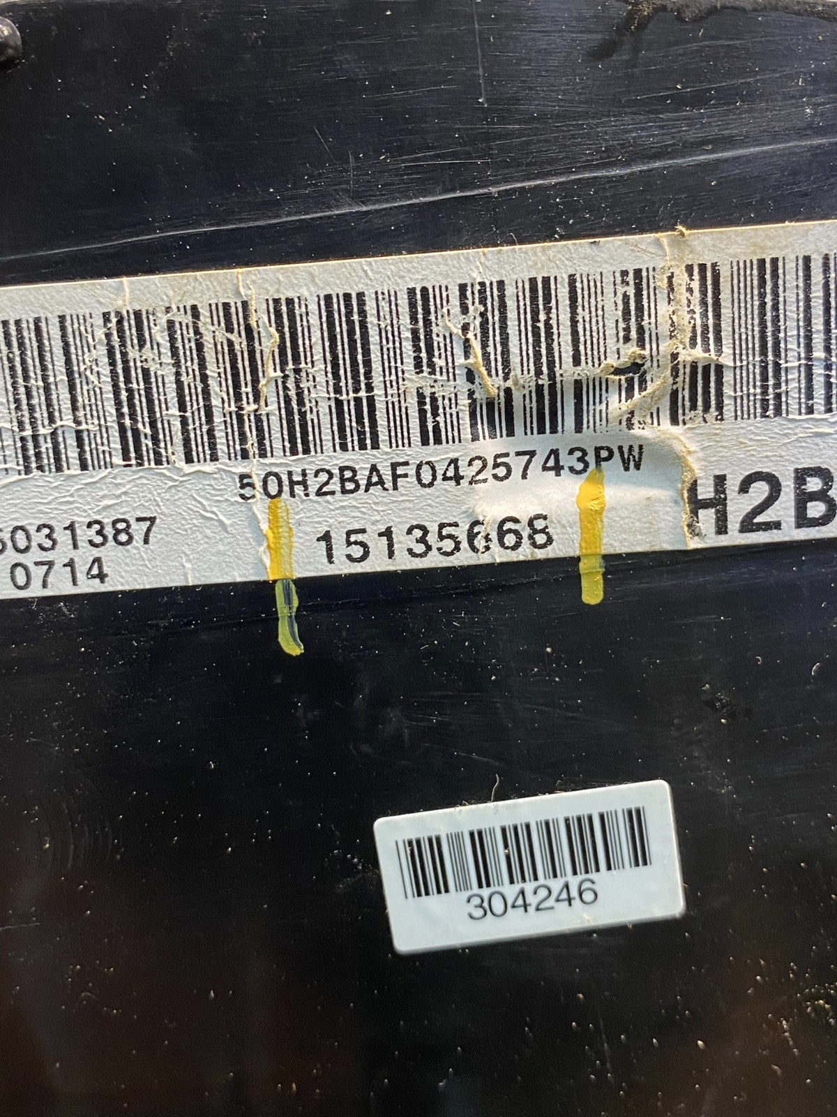 2003 to 2006 Chevrolet Silverado Speedometer Instrument Cluster AG7445 DG5