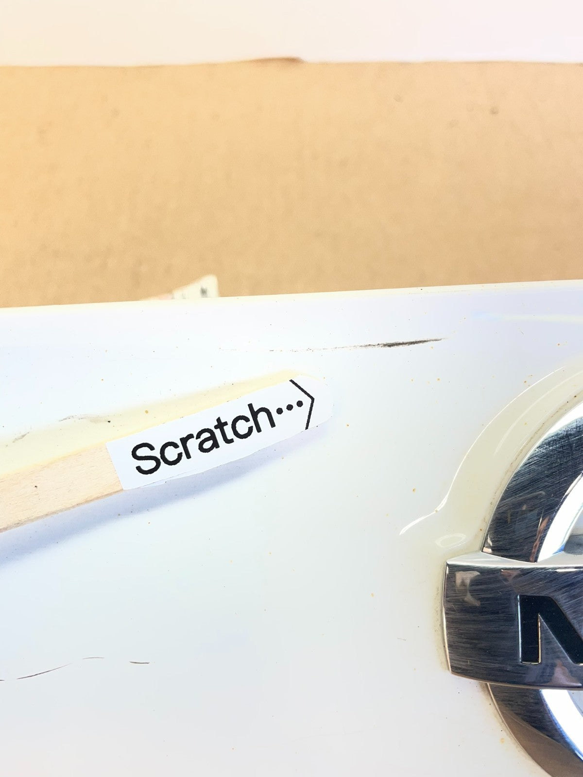 2017 to 2020 Nissan Rogue Sport Tailgage Trim Handle Molding AH0317 DG4