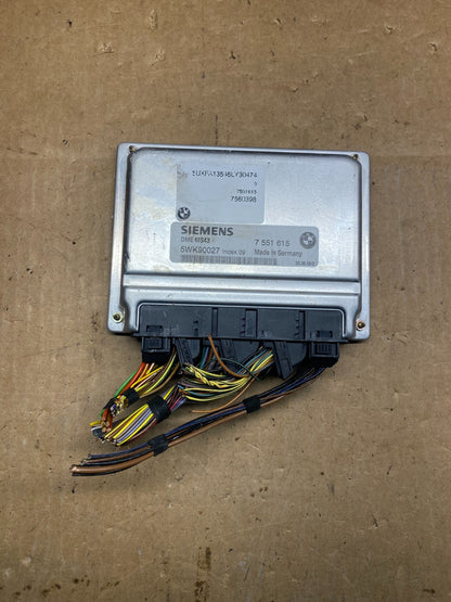 2003 to 2005 BMW X5 ECM ECU Engine Control Computer Module 7551615 AI9818 DW0
