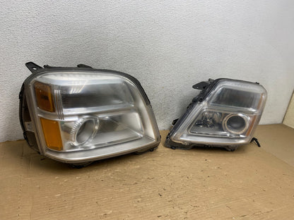 2010 to 2015 GMC Terrain Halogen Left+Right Side Headlights AG8271 DW1