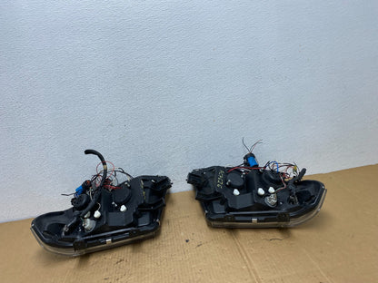 2005-2008 Nissan Pathfinder Left+Right Side Set LED Black Headlights AC7626 DG5