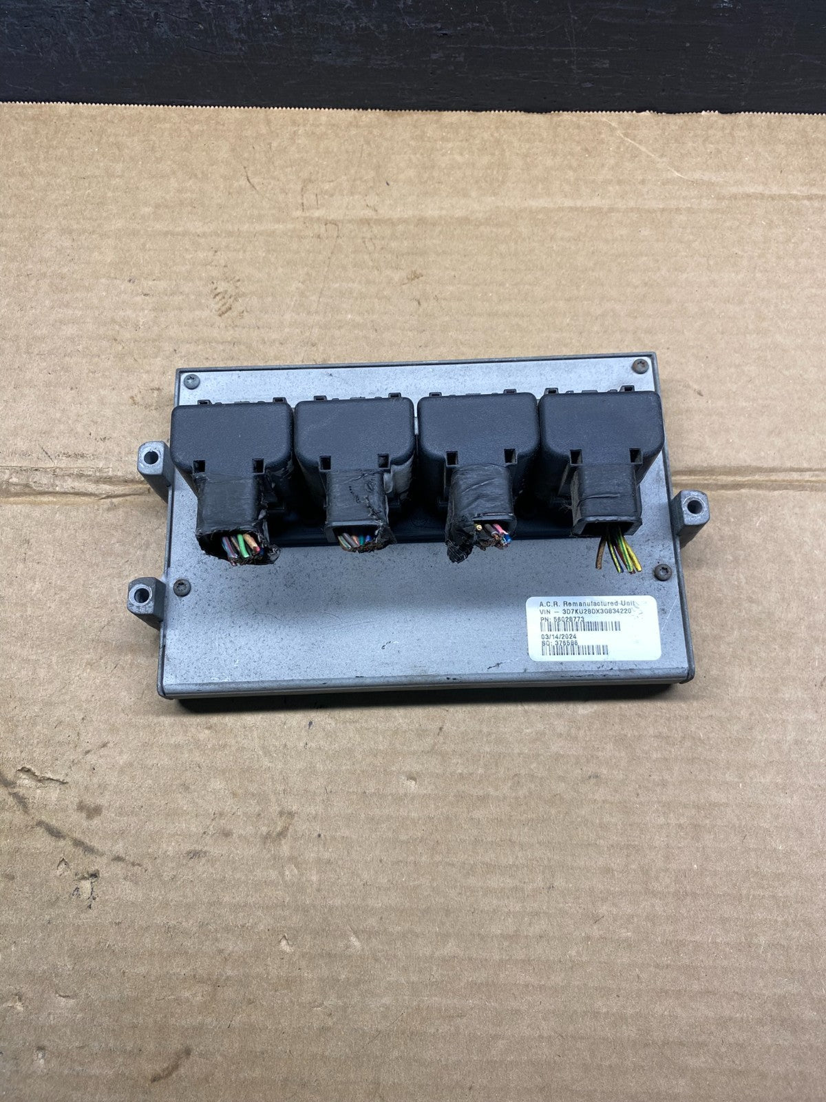 2003 Dodge Ram 2500 5.7L ECU ECM Engine Control Computer AD3441 DG0