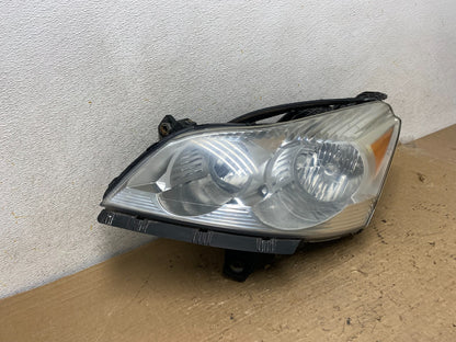 2009 to 2012 Chevrolet Traverse Left Driver Side Halogen Headlight AH9272 DW1