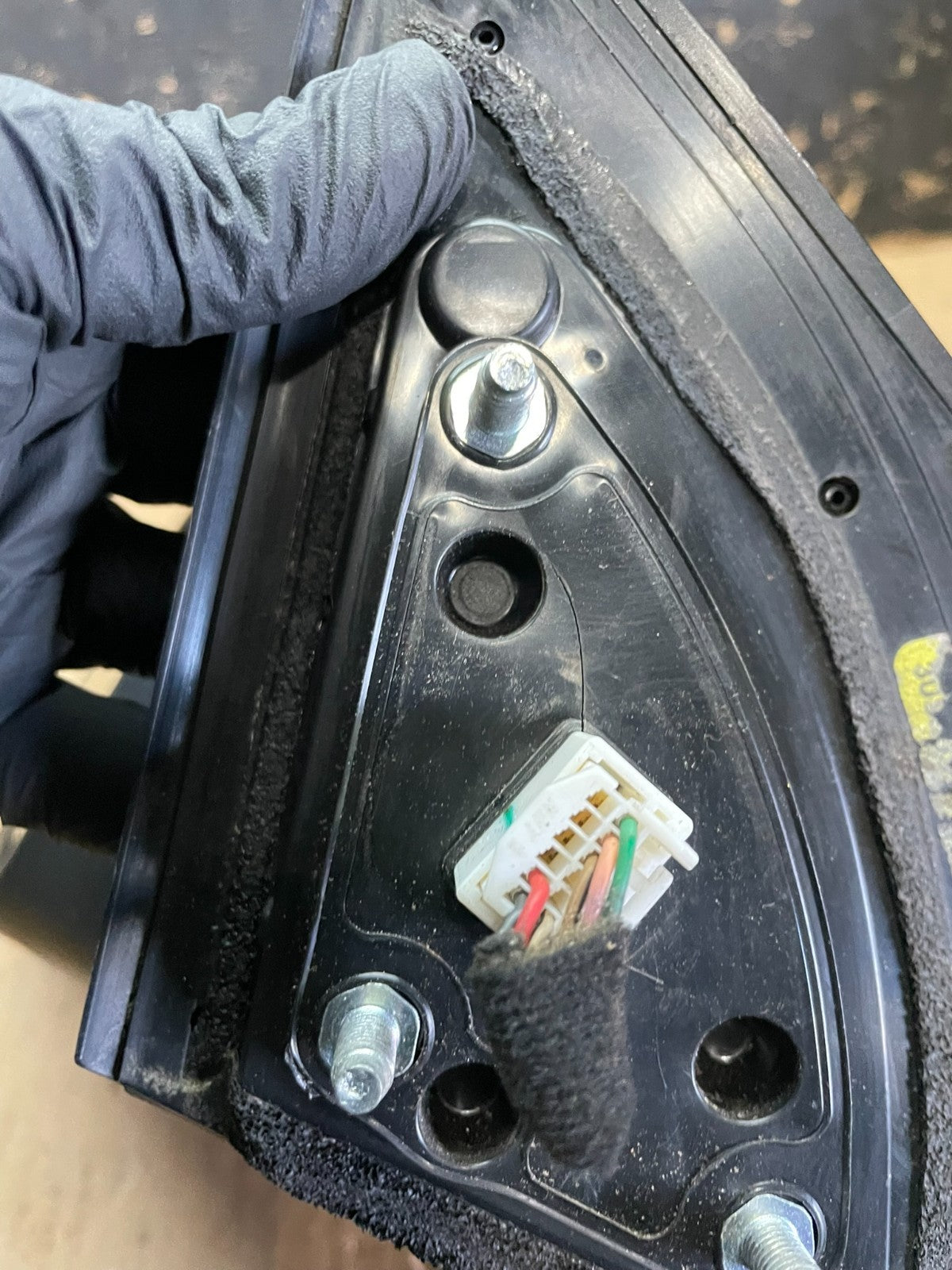 2011-2013 Hyundai Elantra Left Driver View Door Trn Sig Mirror OEM AA2374 MS5