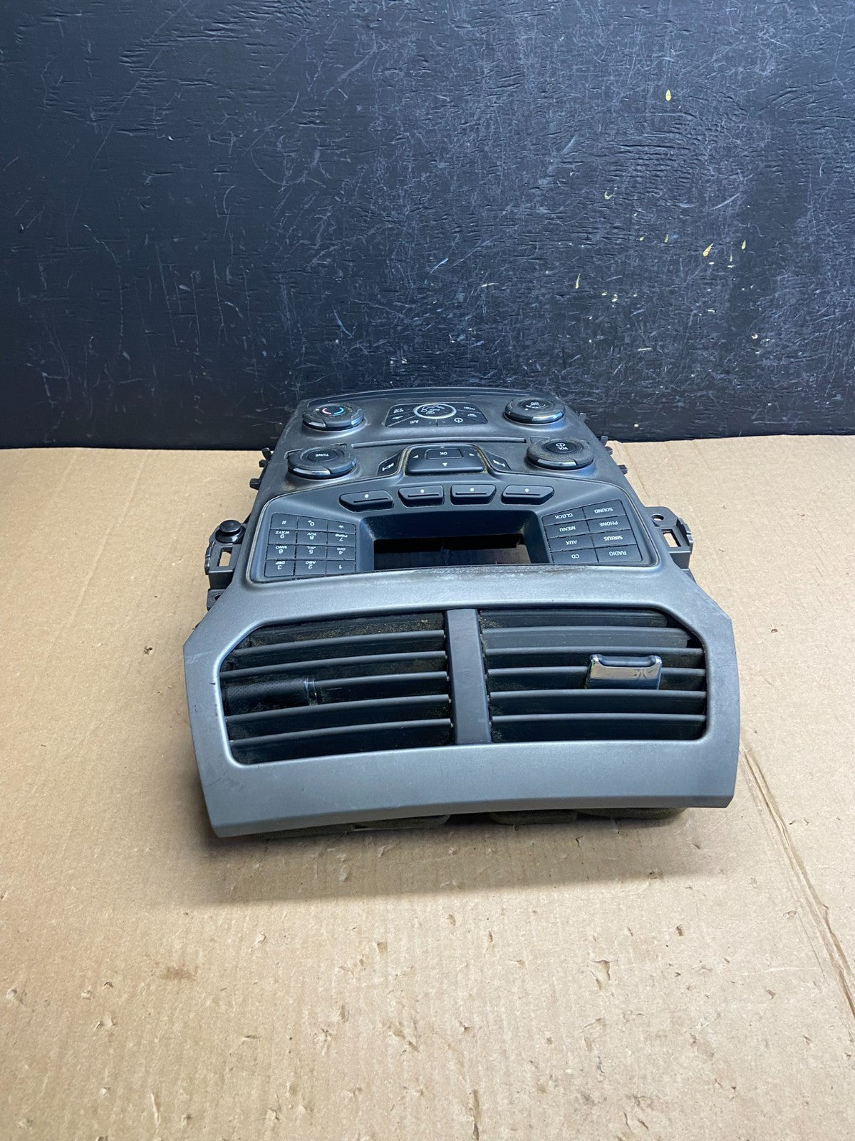 2014 2015 Ford Explorer Radio Climate Control Trim Bezel Panel AE4466 DG3