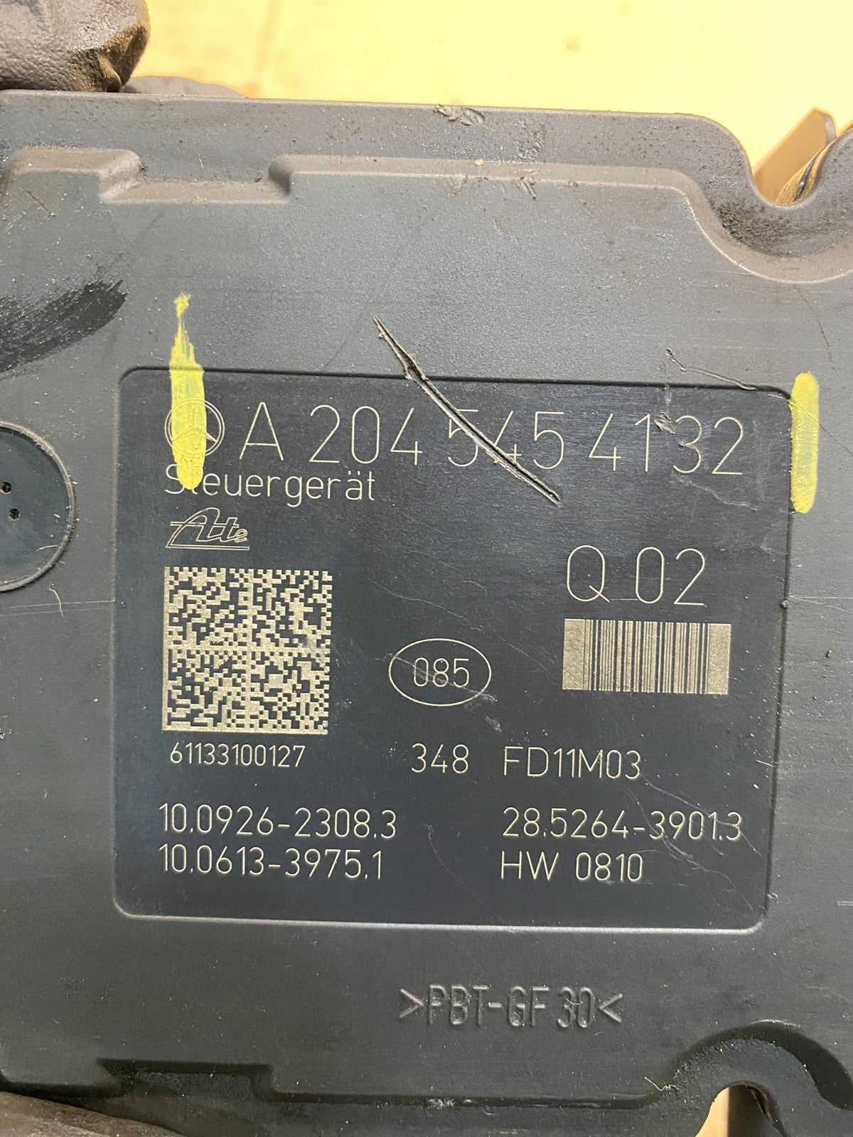2008 2011 Mercedes W204 C300 ABS Anti Lock Brake Pump Module AE9994 DG6