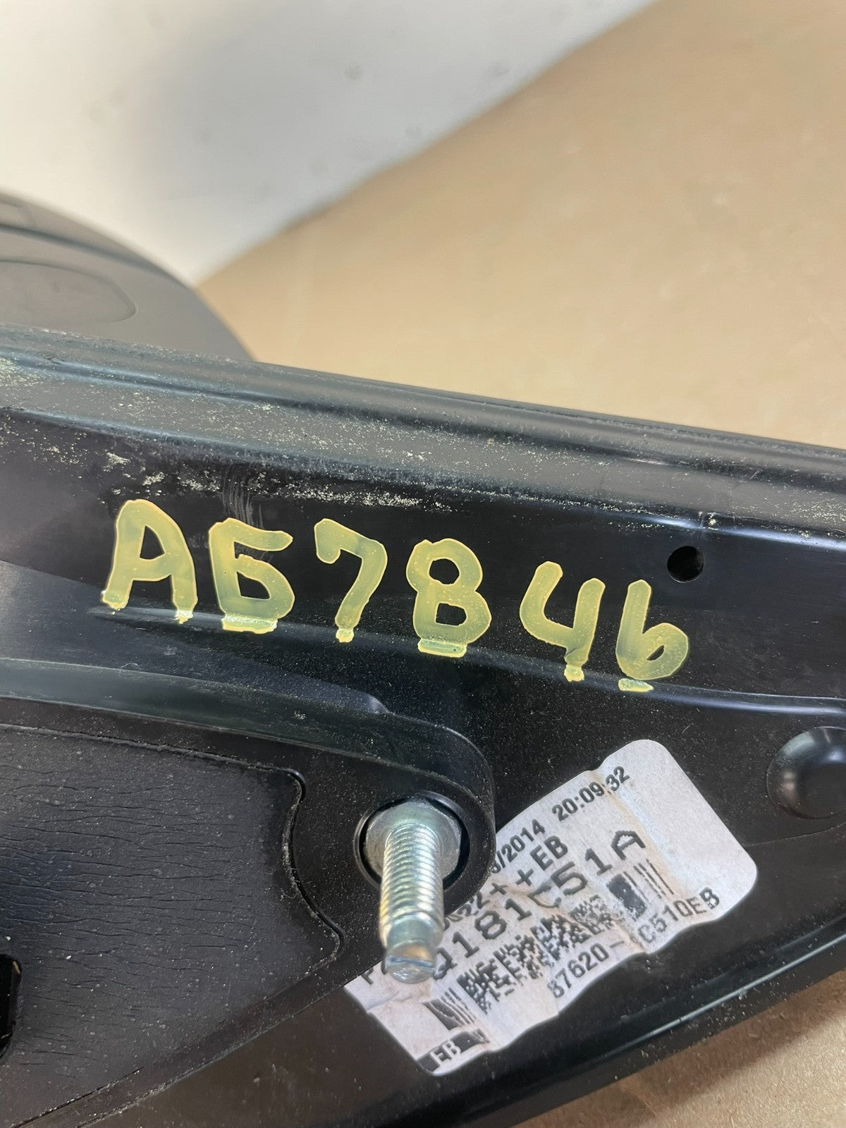 2014-2015 Kia Optima Right Passenger View Door Mirror Turn Signal AG7846 DG11