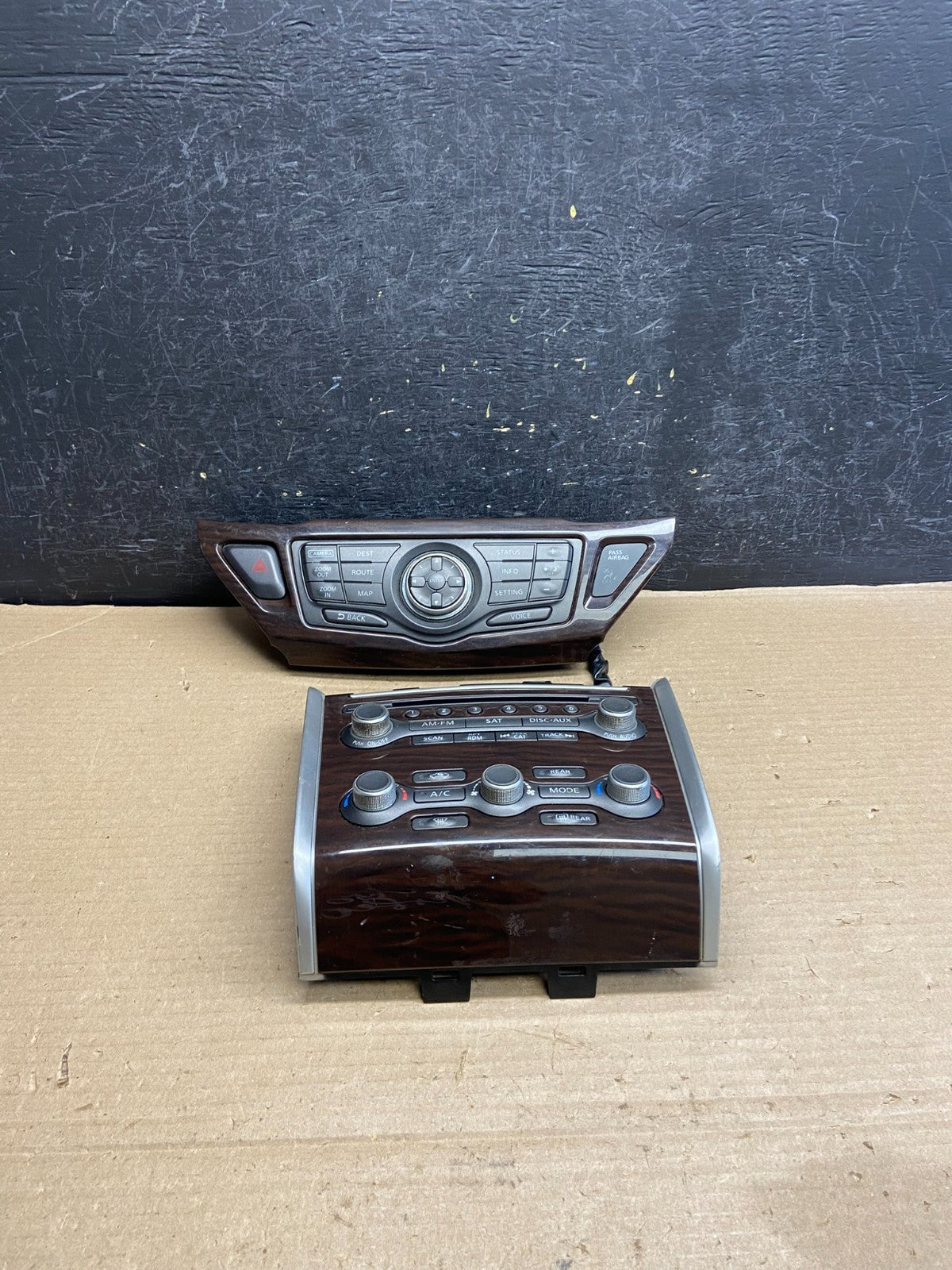 2013 to 2016 Nissan Pathfinder Radio Temperature Climate Control AH3557 DG0