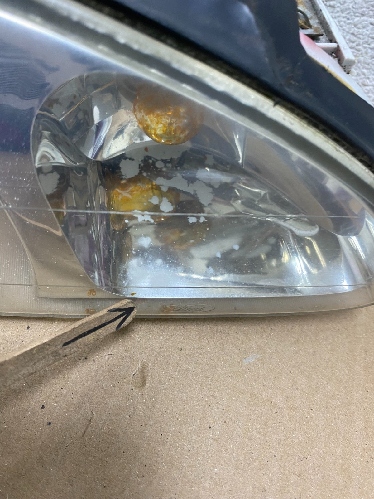 1998 to 2003 Ford Escort Left+Right Set Halogen Headlights AI1150 DW6