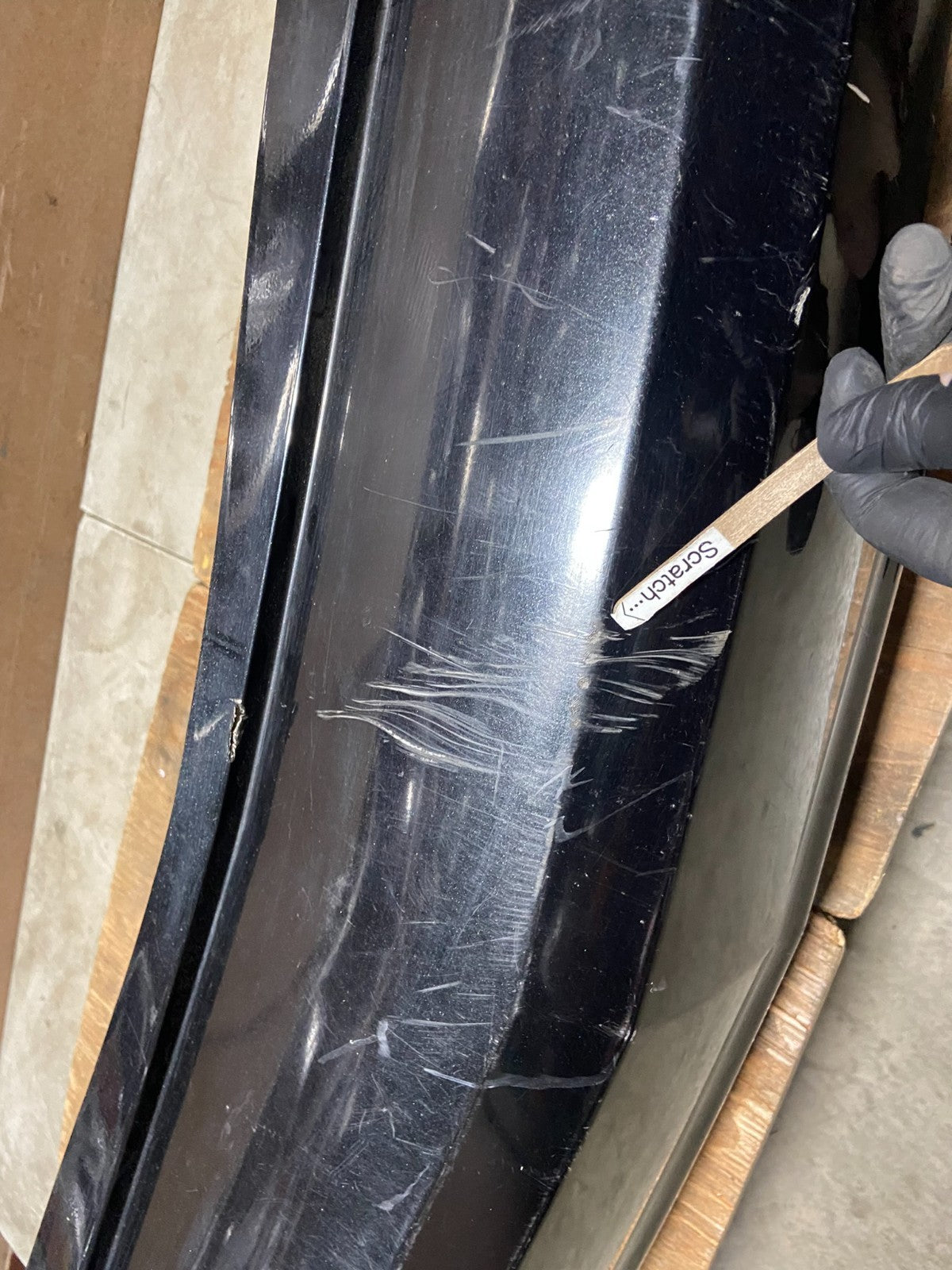 2009 to 2012 Lincoln MKS Rear Bumper Cover Y9239 PS7