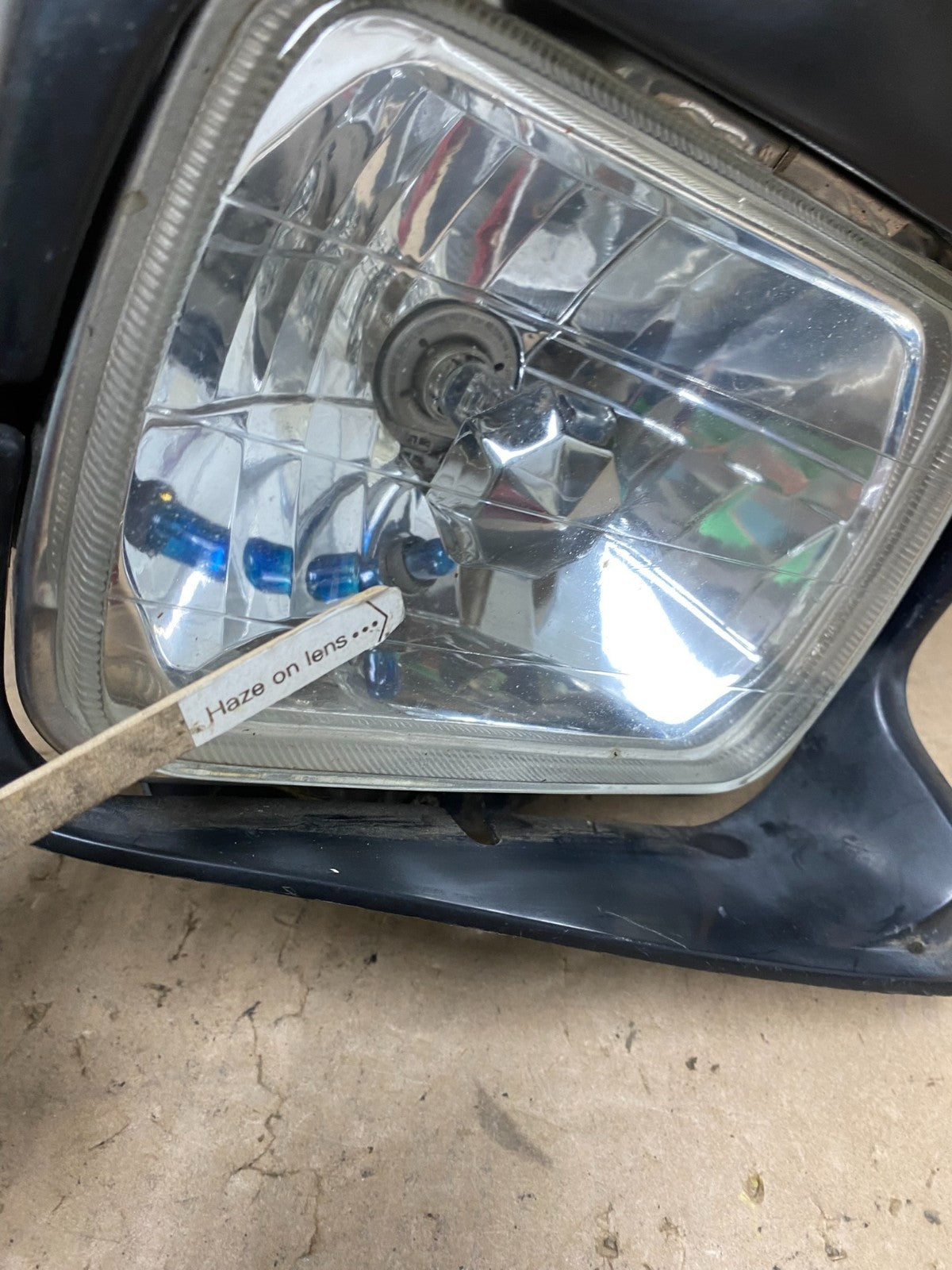 1989 to 1992 Ford Probe Right Pasenger RH Side Halogen Headlight AG4374 DG4