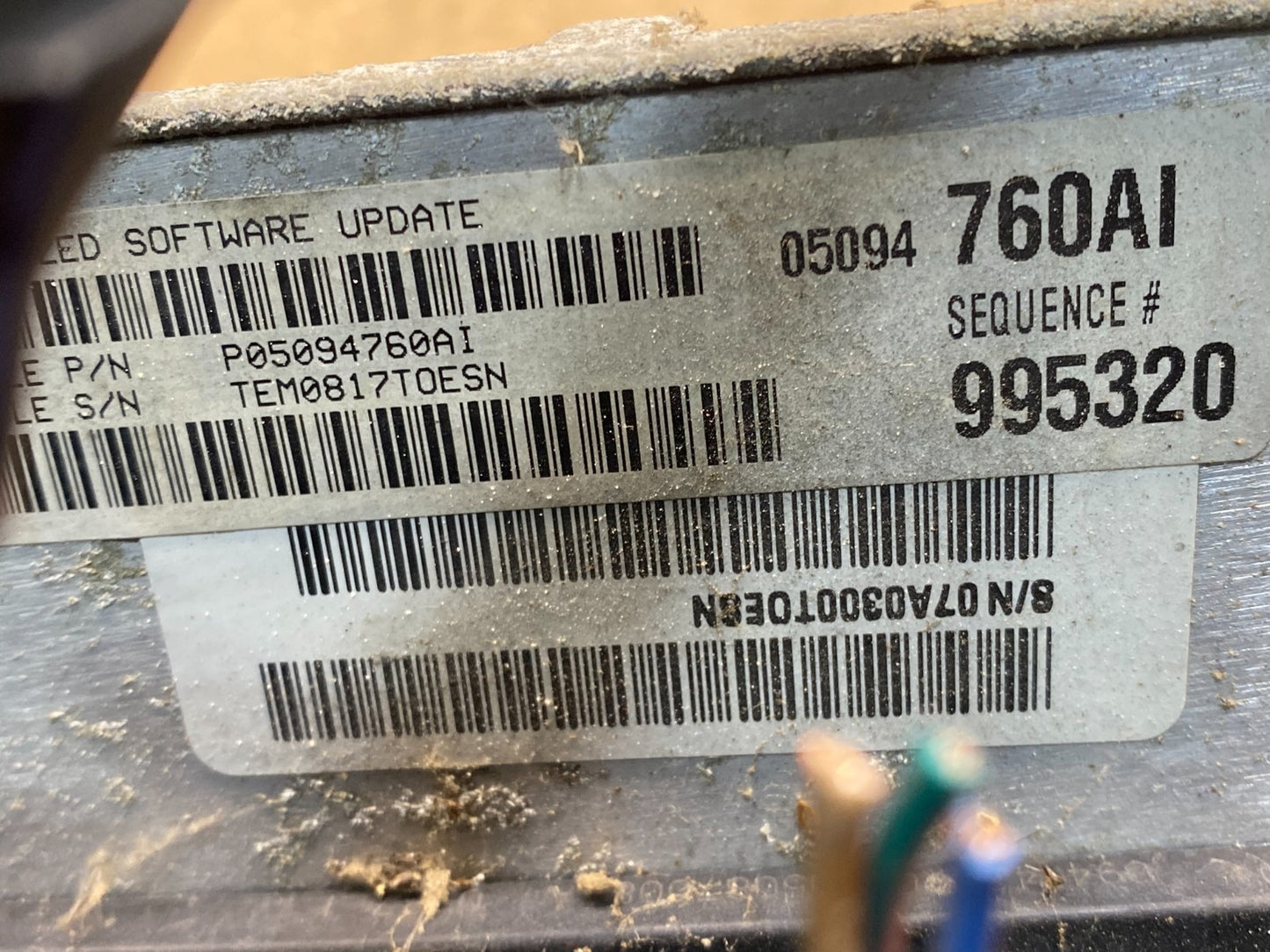 2007 Dodge Durango 5.7L Engine Computer Module ECU PCM af8978 DG2