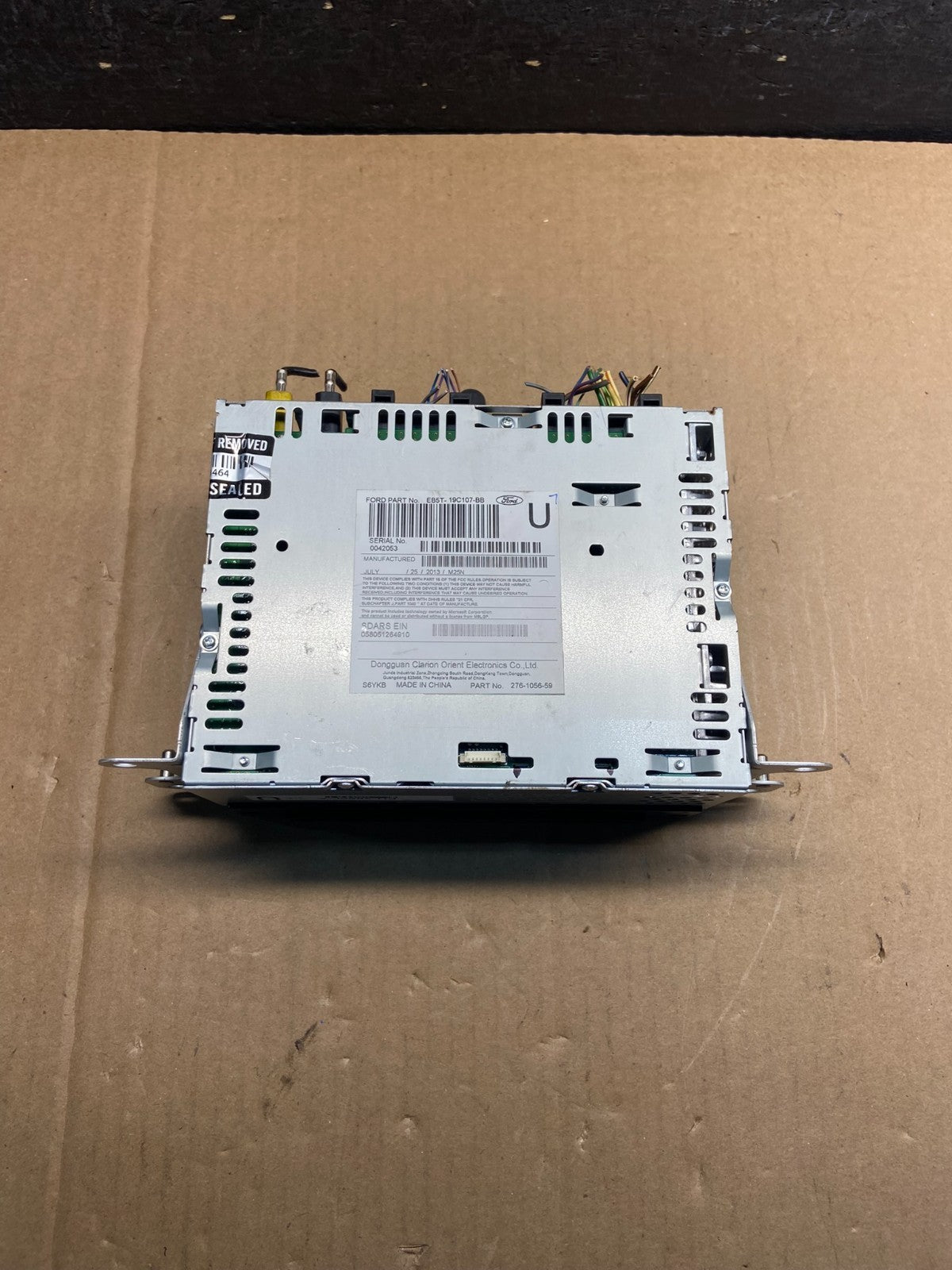 2014 2015 Ford Explorer Audio Equipment Radio Receiver AM FM CD AF9448 DG4