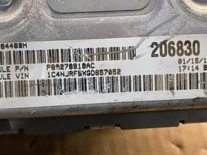 2015-2017 Jeep Compass Patriot Engine Control Module p05150941ab ECU AE7547 DW2