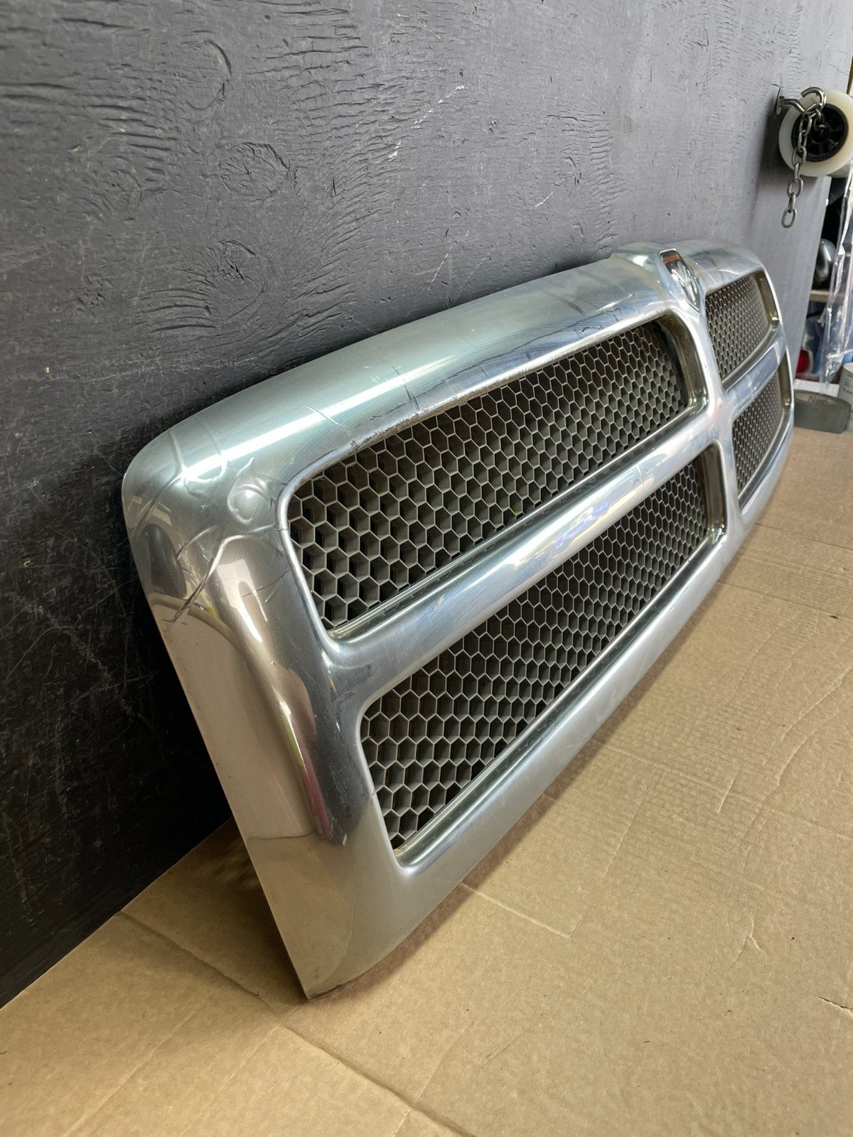 1994 to 2001 Dodge Ram 1500 Upper Front Chrome Grill Grille AF5224 DG2
